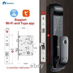 Fingerprint Electronic lock with Intelligent doorbell Keyless entry Smart Lock