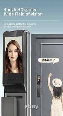 Fingerprint Face Smart Lock Tuya Wifi Keyless Intercom Palm Vein Auto Door Lock