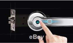 Fingerprint Keyless Entry System Digital Biometric Smart Door Lock Home Security