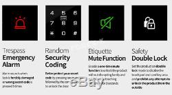 Fingerprint Keyless Lock Milre MI-500F Smart Digital Doorlock Passcode+RFID 3Way