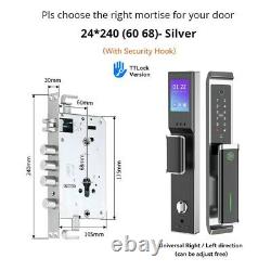 Fingerprint Security Smart Door Lock 3DCamera Password Electronic Doorbell Entry