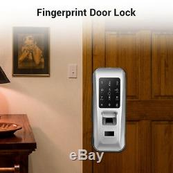 Fingerprint Smart Door Lock Doorbell Keyless Security Electronic Entry Keypad