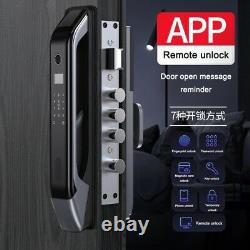 Fingerprint Smart Door Lock Electric Digital Keypad Camera Automatic Home Entry