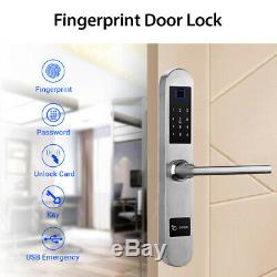 Fingerprint Smart Door Lock Home Password Keyless Security Electronic Biometric