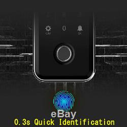 Fingerprint Smart Door Lock Password Home Keyless Security Digital USB Charging