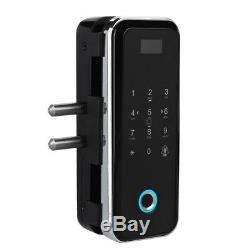 Fingerprint Smart Door Lock Password Touch/ Remote Access Control Keyless Glass