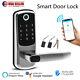 Fingerprint Smart Front Door Lock With Handle Set Wifi App Keyless Entry Deadbolt