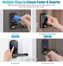 Fingerprint Smart Lock, Keyless Entry Door Lock