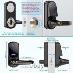 Fingerprint Smart Lock, Keyless Entry Door Lock