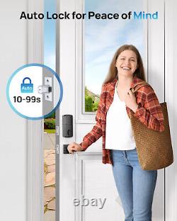 Fingerprint Smart Locks with Handle Set, App Control Keyless Entry Door Lock