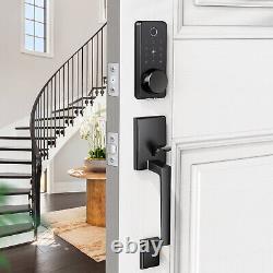 Fingerprint Smart Locks with Handle Set, App Control Keyless Entry Door Lock