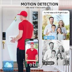 G1 Video Smart Lock Wi-Fi Camera Doorbell Fingerprint 6-in-1 Keyless Door Lock