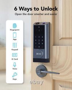 G1 Video Smart Lock with Camera&Doorbell, 6-in-1 Keyless Entry Door Lock with App