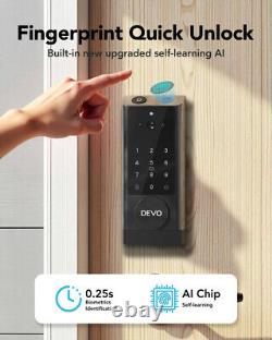 G1 Video Smart Lock with Camera&Doorbell, 6-in-1 Keyless Entry Door Lock with App