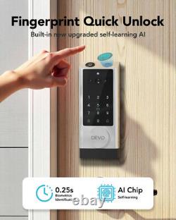 G1 Video Smart Lock with Camera&Doorbell, 6-in-1 Keyless Entry Door Lock with App