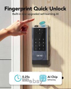 G1 Video Smart Lock with Camera&Doorbell, 6-in-1 Keyless Entry Door Lock with App