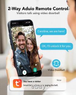 G1 Video Smart Lock with Camera&Doorbell, 6-in-1 Keyless Entry Door Lock with App