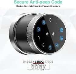 Geek Smart Door Lock, Fingerprint Door Lock Keyless Entry Door Lock with Keypad
