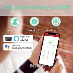 Geek Smart Door Lock, Keyless Fingerprint and Touchscreen, Secure Bluetooth, Easy