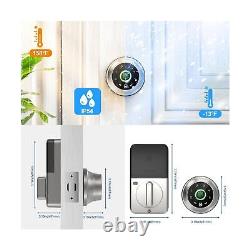 GeekTale 4-in-1 Keyless Entry Door Lock-Fingerprint Door Lock Smart Door Lock