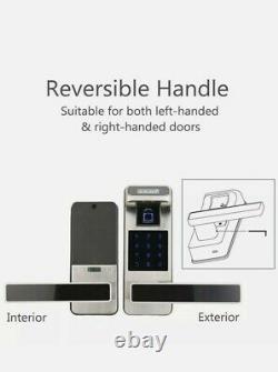 HARFO F01 Fingerprint and Touchscreen Keyless Smart Lever Door Lock