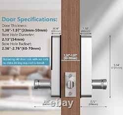 HOTATA Smart Lock Keyless Entry Door Locks for Front Door Electronic Keypad F