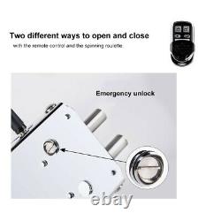 Home Door Lock Kit Remote Control Keyless Entry Electronic Smart Wireless