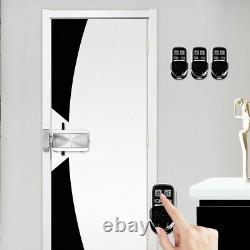 Home Door Lock Kit Remote Control Keyless Entry Electronic Smart Wireless