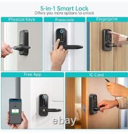 Hornbill 6-in-1 Smart Lock Keyless Entry Keypad Digital Door Lock