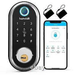 Hornbill Fingerprint Deadbolt Lock with Touchscreen Keypad, Smart Lock, Keyless