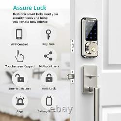 Hornbill Smart Lock Keyless Entry Deadbolt Door Lock Digital Bluetooth NEW 2022