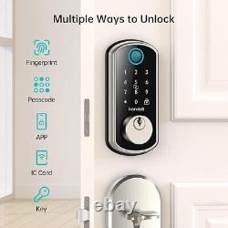 Hornbill Smart WiFi Front Door Lock Hornbill Keyless Entry Fingerprint Deadbolt