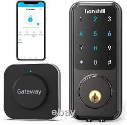 Hornbill WiFi Smart Lock Control Keypad Door Lock Keyless Entry with Gateway APP