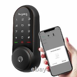 Hugolog Electronic Deadbolt Keyless Entry Door Lock, Wireless Bluetooth Smart
