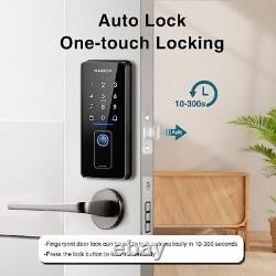 KANFOX Keyless Entry Door Lock Smart Lock for Front Door with Doorbell Finger