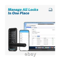 KUCACCI Keyless Entry Door Lock, Smart Door Lock Door Knob with Keypad Door L