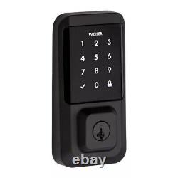 Keen Wifi Touchscreen Keyless Entry Smart Lock in Black, made by W Canada