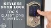 Keyless Door Lock Install Top 5 Questions Schlage Connect