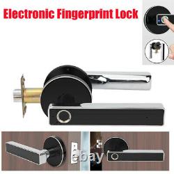 Keyless Electronic Handle Smart Door Lock Fingerprint Mute Door for Home Bedroom