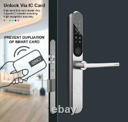 Keyless Electronic Smart Door Lock Keypad Fingerprint Password Front Door Entry