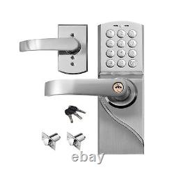 Keyless Entry Door Lock, FDOSE-POERRY Smart Door Lock with Code, Keypad Door