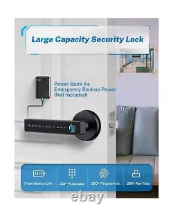 Keyless Entry Door Lock, KUCACCI Fingerprint Door Lock, Keypad Smart Door Loc