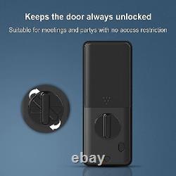Keyless Entry Door Lock, NGTeco Smart Deadbolt with Bluetooth, Biometric Fingerp