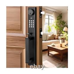 Keyless Entry Door Lock Set, Electronic Keypad Handle with Deadbolt, Smart Lo