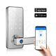 Keyless Entry Door Lock Smart Biometric Fingerprint Door Handle With Bluetooth