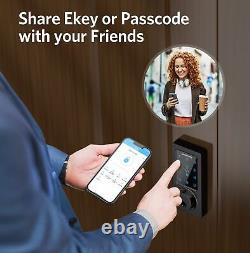 Keyless Entry Door Lock Smart Deadbolt Lock with Bluetooth App, Electronic