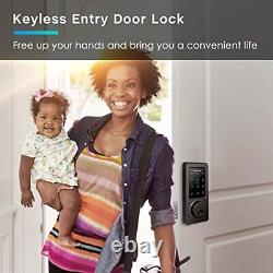 Keyless Entry Door Lock with Electronic Keypad Bluetooth APP SmartKey Security