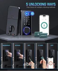 Keyless Entry Door Lock with Keypad Fingerprint Door Lock Smart Lock NEW