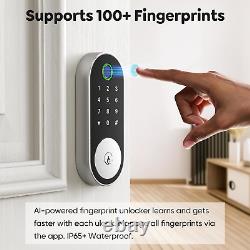 Keyless-Entry Fingerprint Deadbolt Smart Lock Sifely Smart Lock, Automatic Door