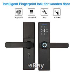 Keyless Entry Fingerprint Door Lock Touchscreen Keypad Smart Lock Home Securtiy